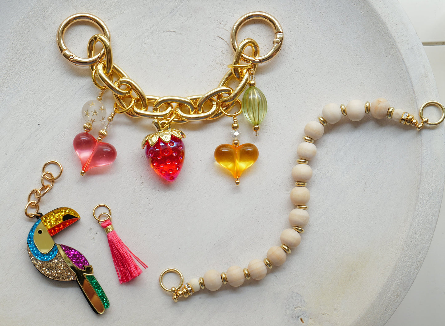 Tropi Toco Bag Charm Chain