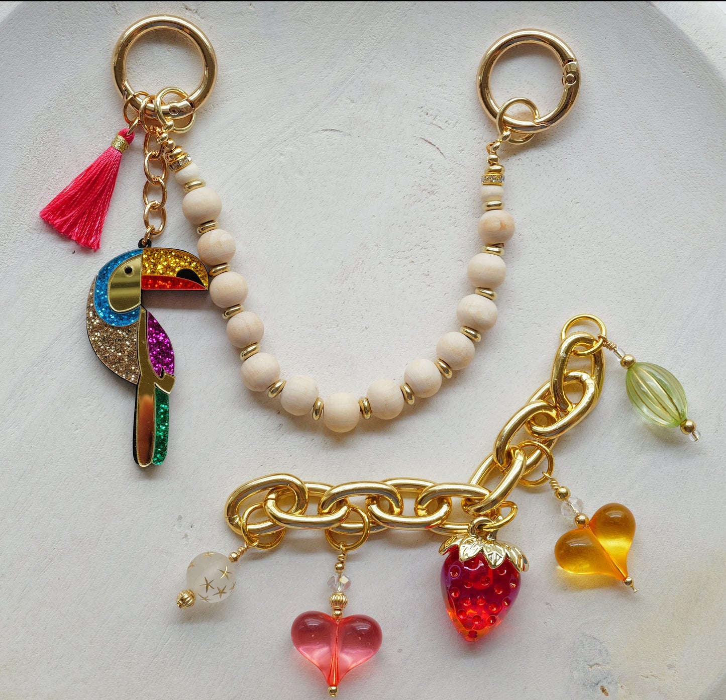 Tropi Toco Bag Charm Chain