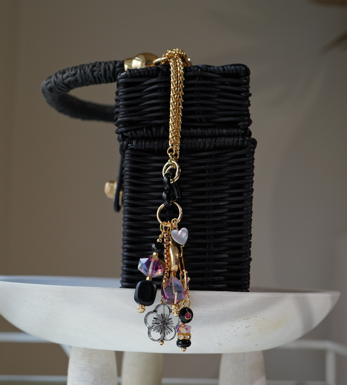 Midnight Oasis Bag Charm